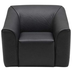 De Sede DS-2847 Armchair in Black Upholstery by De Sede Design Team