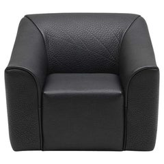 De Sede DS-2847 Armchair in Black Upholstery by De Sede Design Team