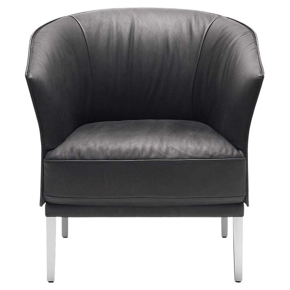 De Sede DS-291 Armchair in Black Upholstery by De Sede Design Team For Sale