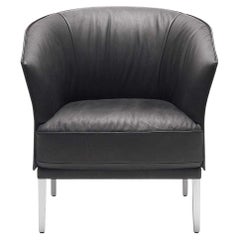 De Sede DS-291 Armchair in Black Upholstery by De Sede Design Team