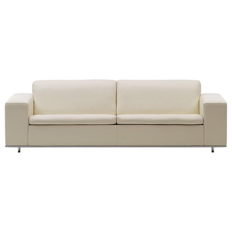 De Sede DS-3 Two-Seat Sofa in Beige Upholstery by Antonella Scarpitta For  Sale at 1stDibs