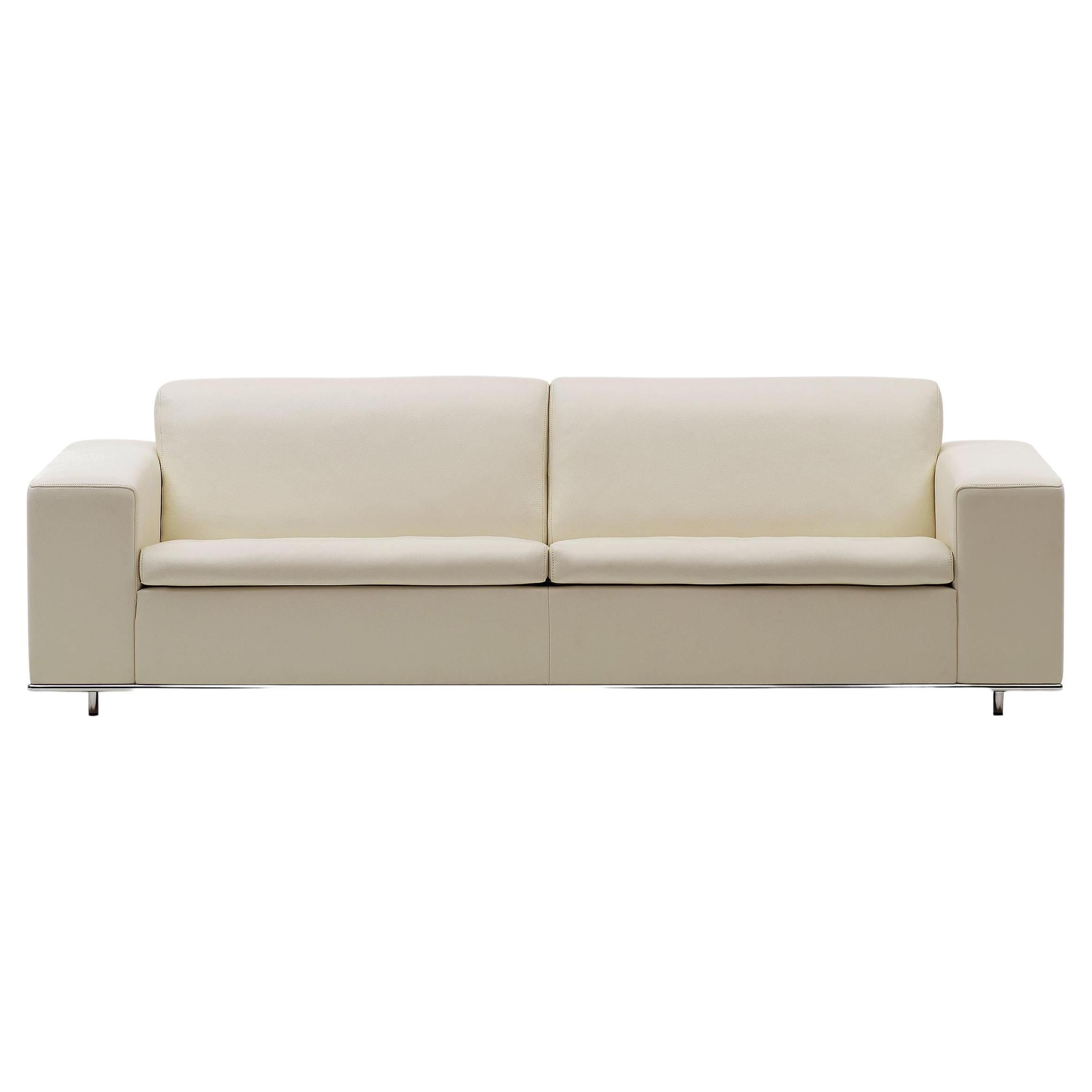 De Sede DS-3 Three-Seat Sofa in Beige Upholstery by Antonella Scarpitta