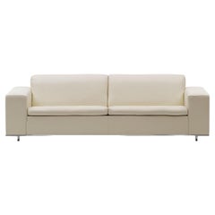 De Sede DS-3 Dreisitzer-Sofa mit beigefarbener Polsterung von Antonella Scarpitta