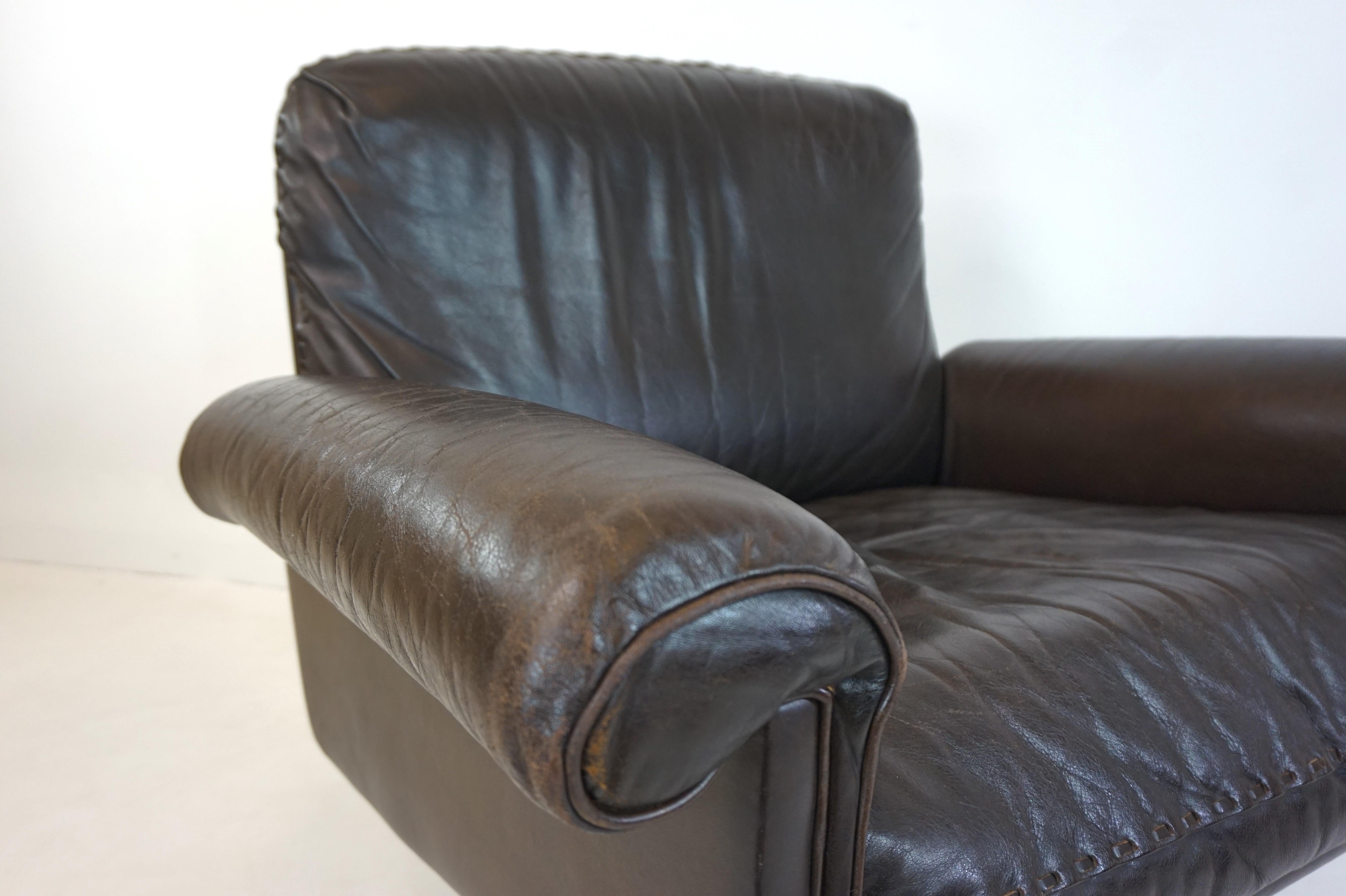 De Sede DS 31 leather lounge chair 6