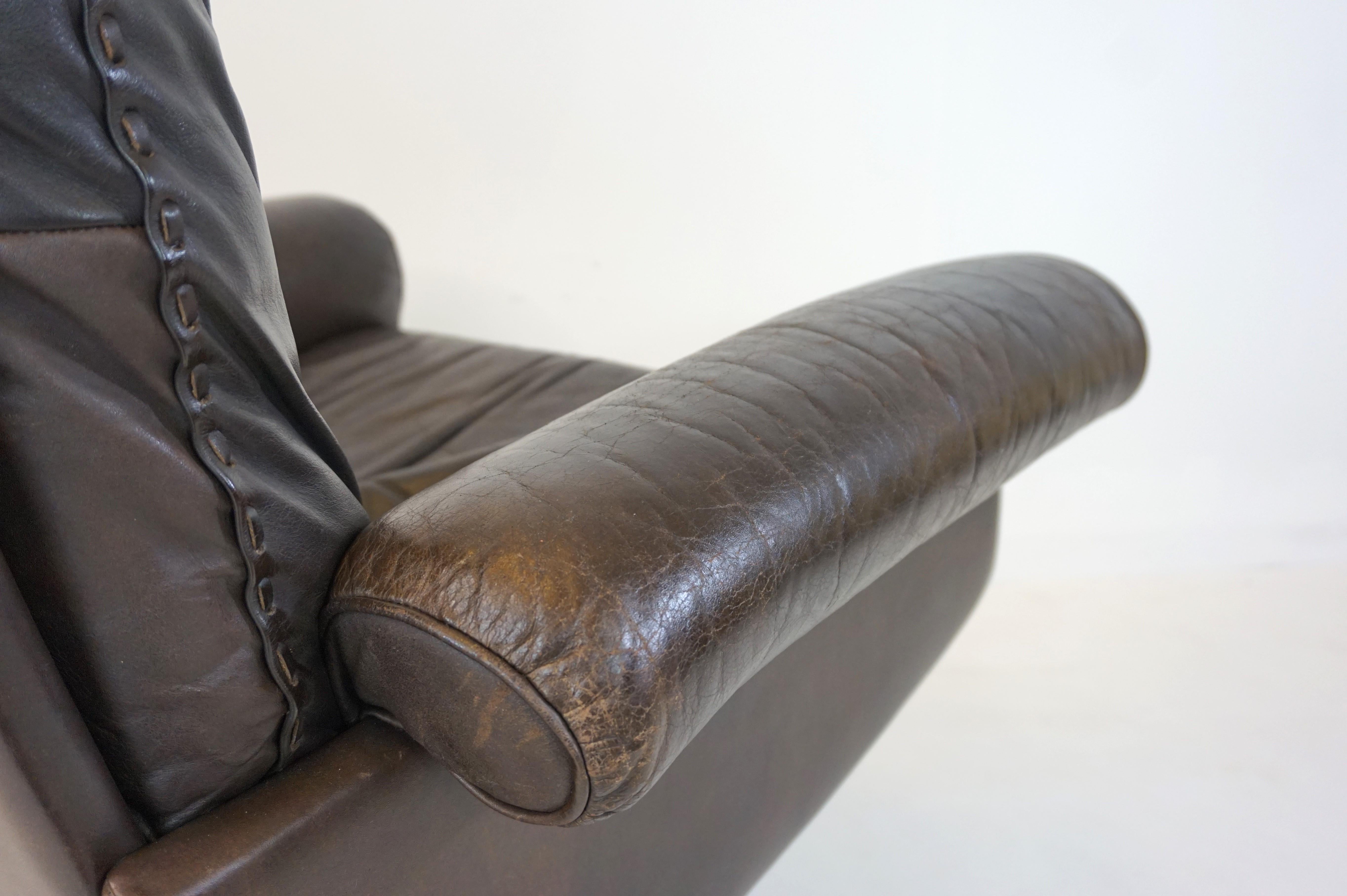 De Sede DS 31 leather lounge chair 9