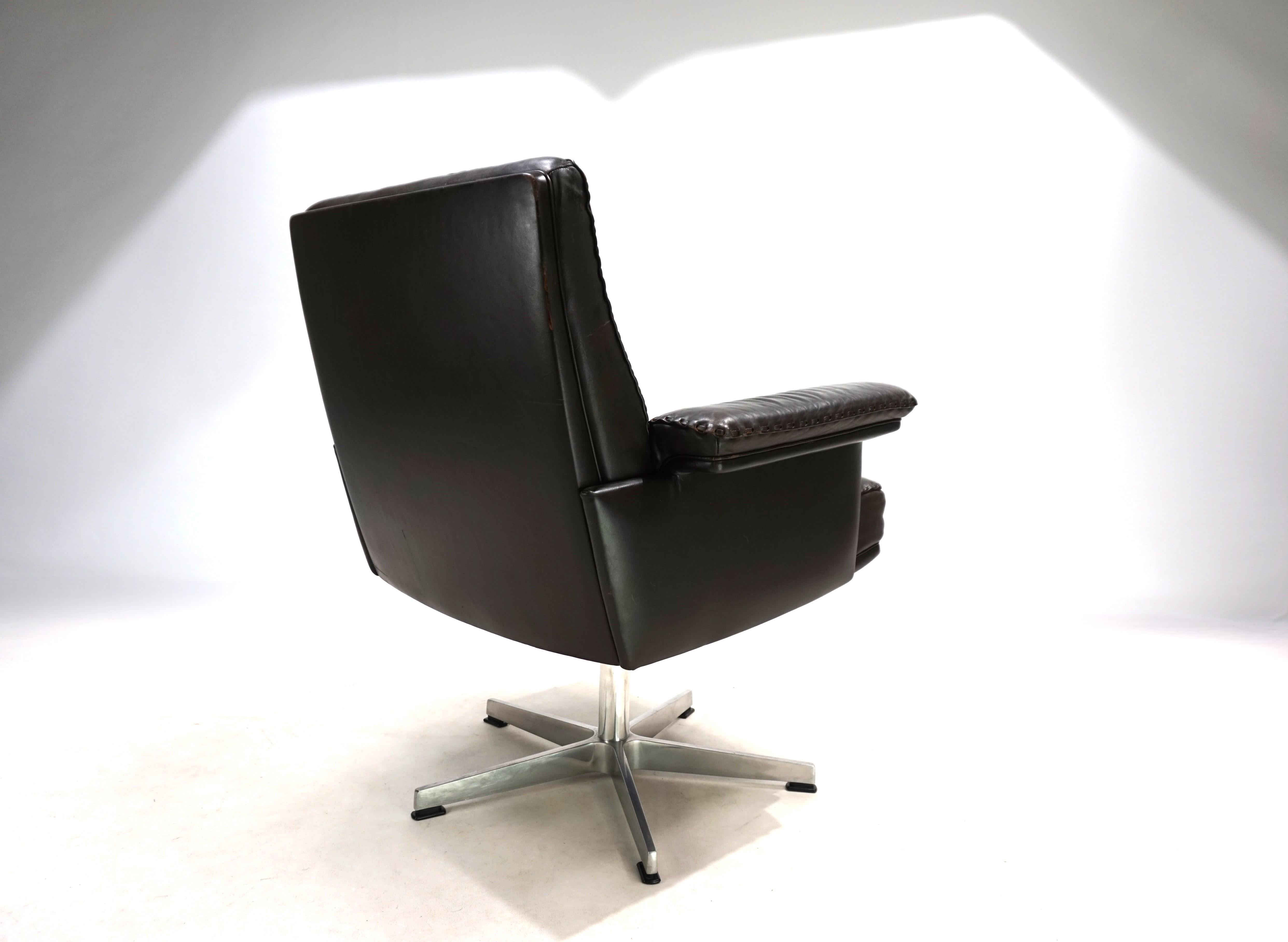 De Sede DS 35 leather armchair, 1960 For Sale 8