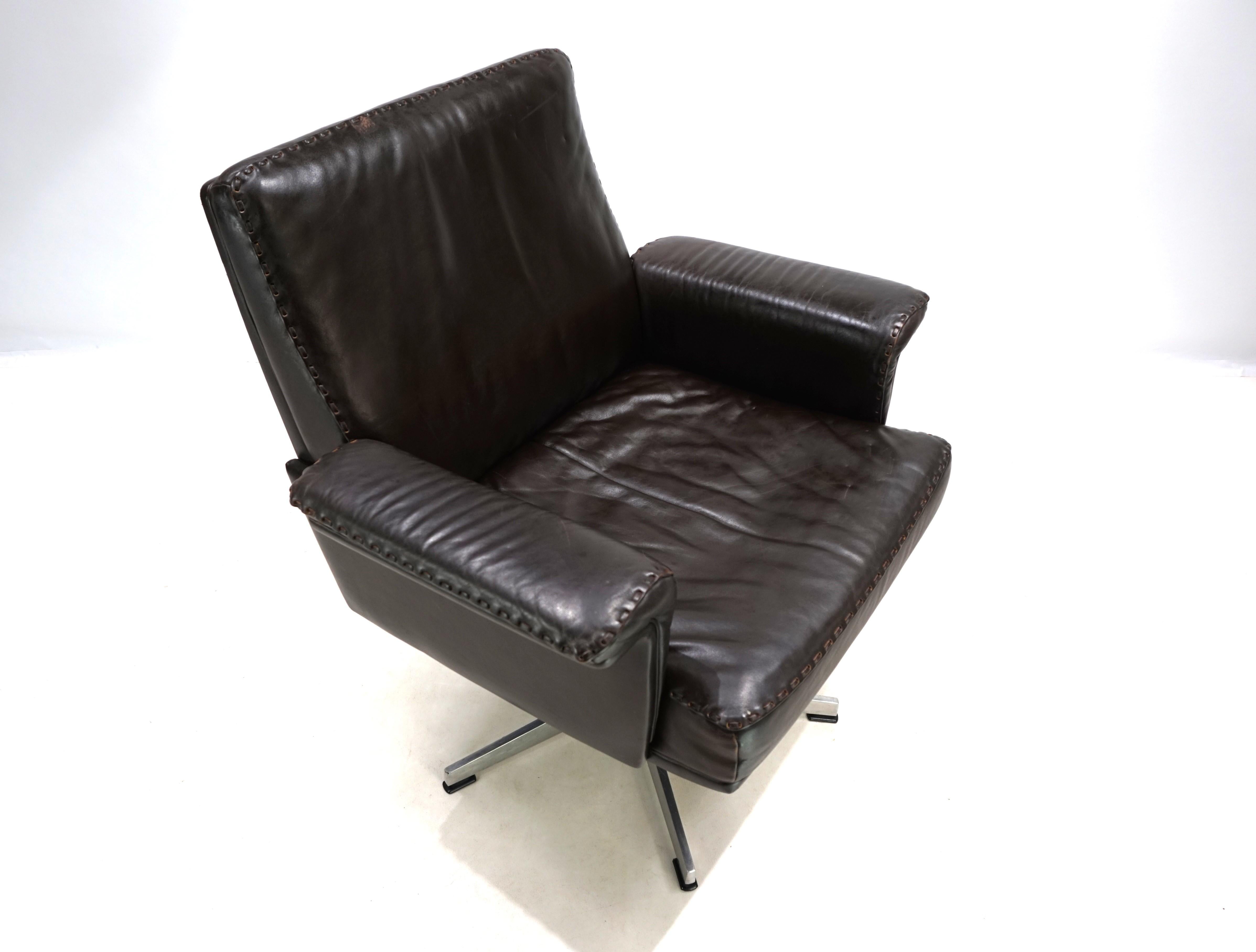 De Sede DS 35 leather armchair, 1960 For Sale 10