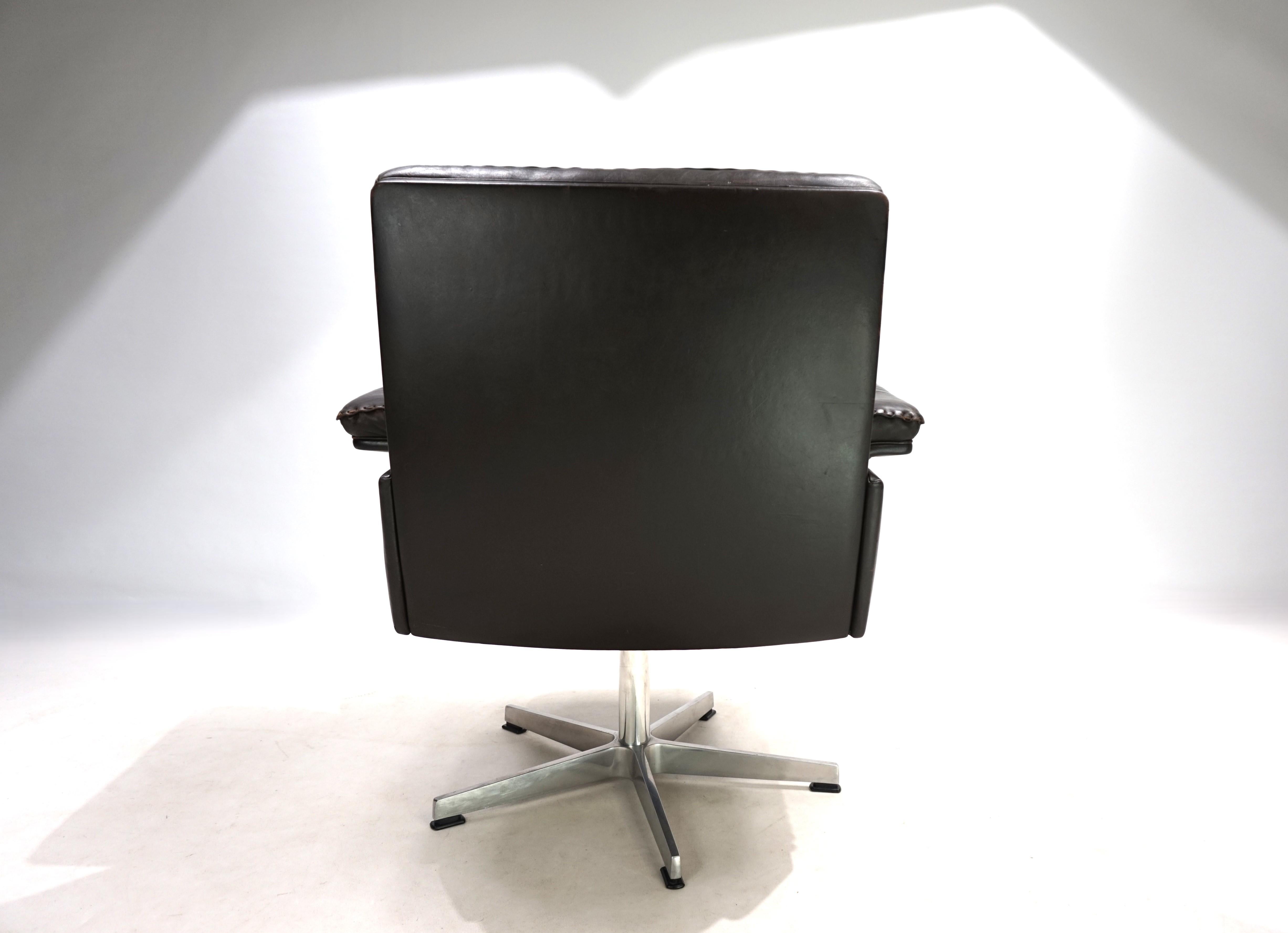 De Sede DS 35 leather armchair, 1960 In Good Condition For Sale In Ludwigslust, DE