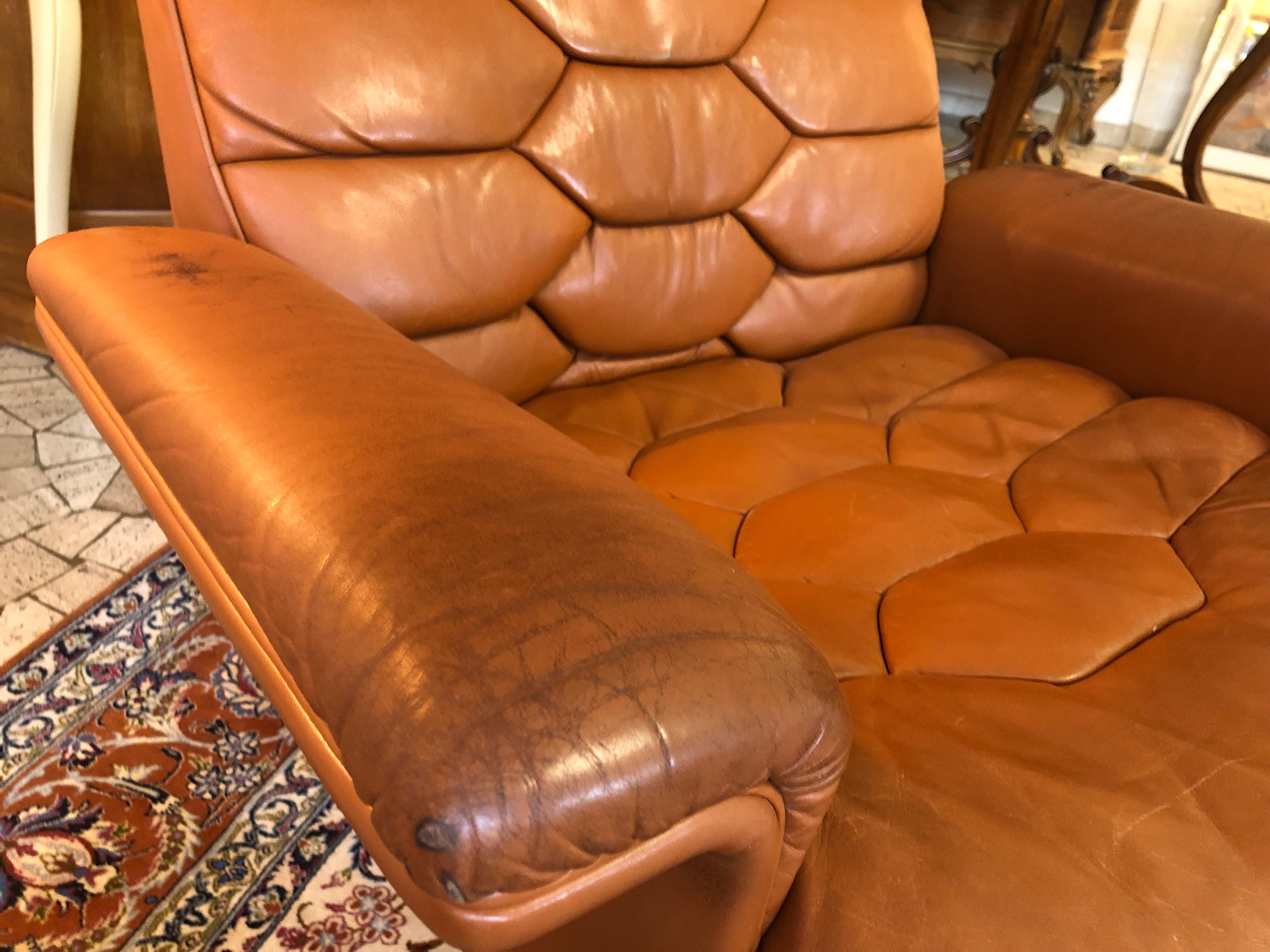 De Sede Ds 35 Swivel Lounge Armchairs by Robert Haussmann, 1970s  5