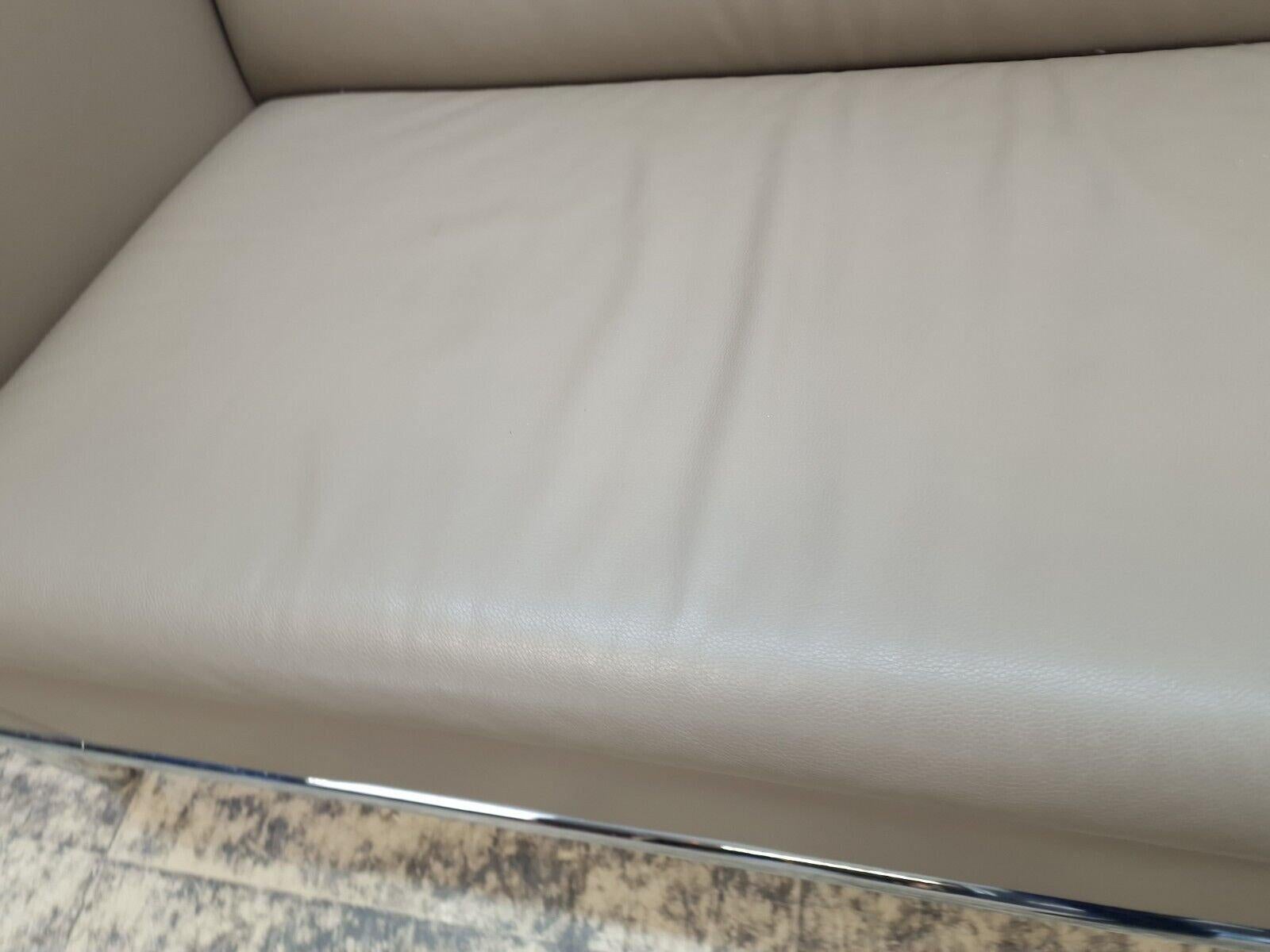 De Sede ds 4 Designersofa Ledersofa Couch Ledersessel Designersessel Desede en vente 3