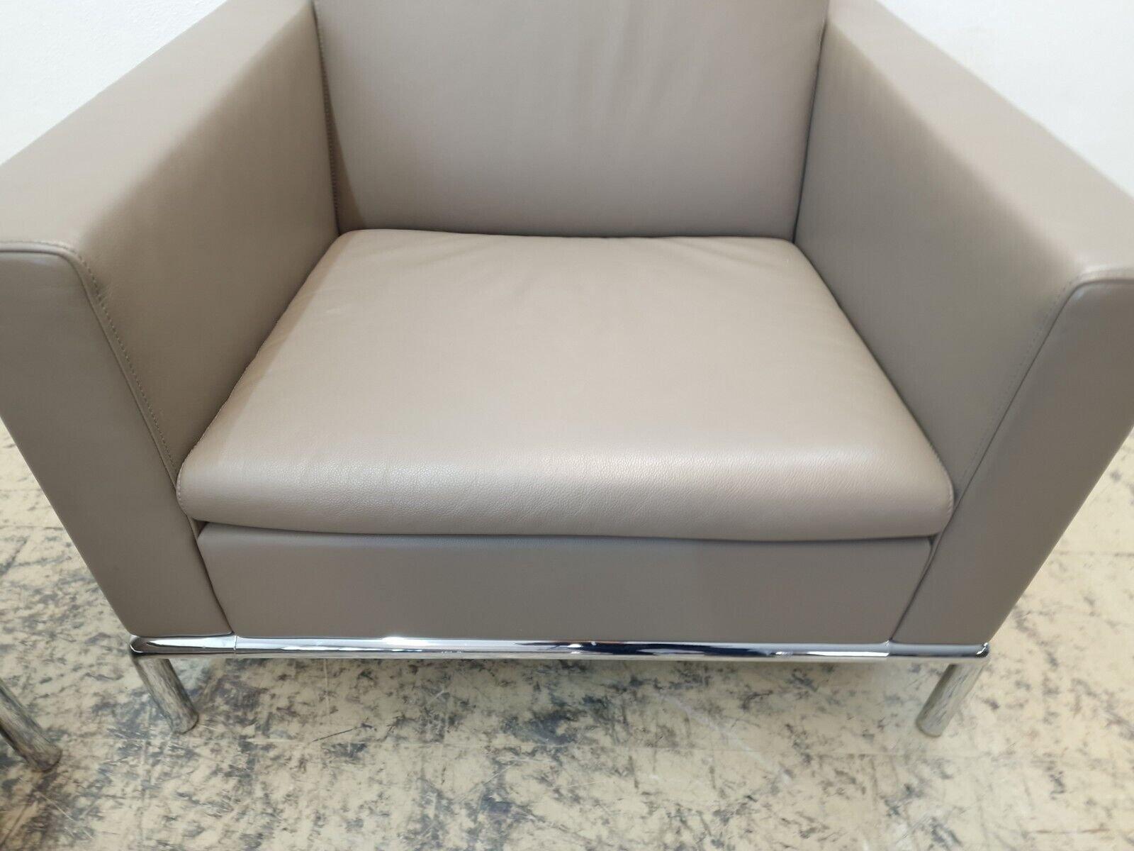 De Sede ds 4 Designersofa Ledersofa Couch Ledersessel Designersessel Desede en vente 1