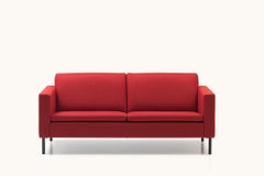 De Sede DS-4 Two-Seat Sofa in Red Upholstery by Antonella Scarpitta