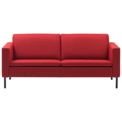 De Sede DS-4 Two-Seat Sofa in Red Upholstery by Antonella Scarpitta