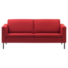 De Sede DS-4 Zweisitzer-Sofa mit roter Polsterung von Antonella Scarpitta