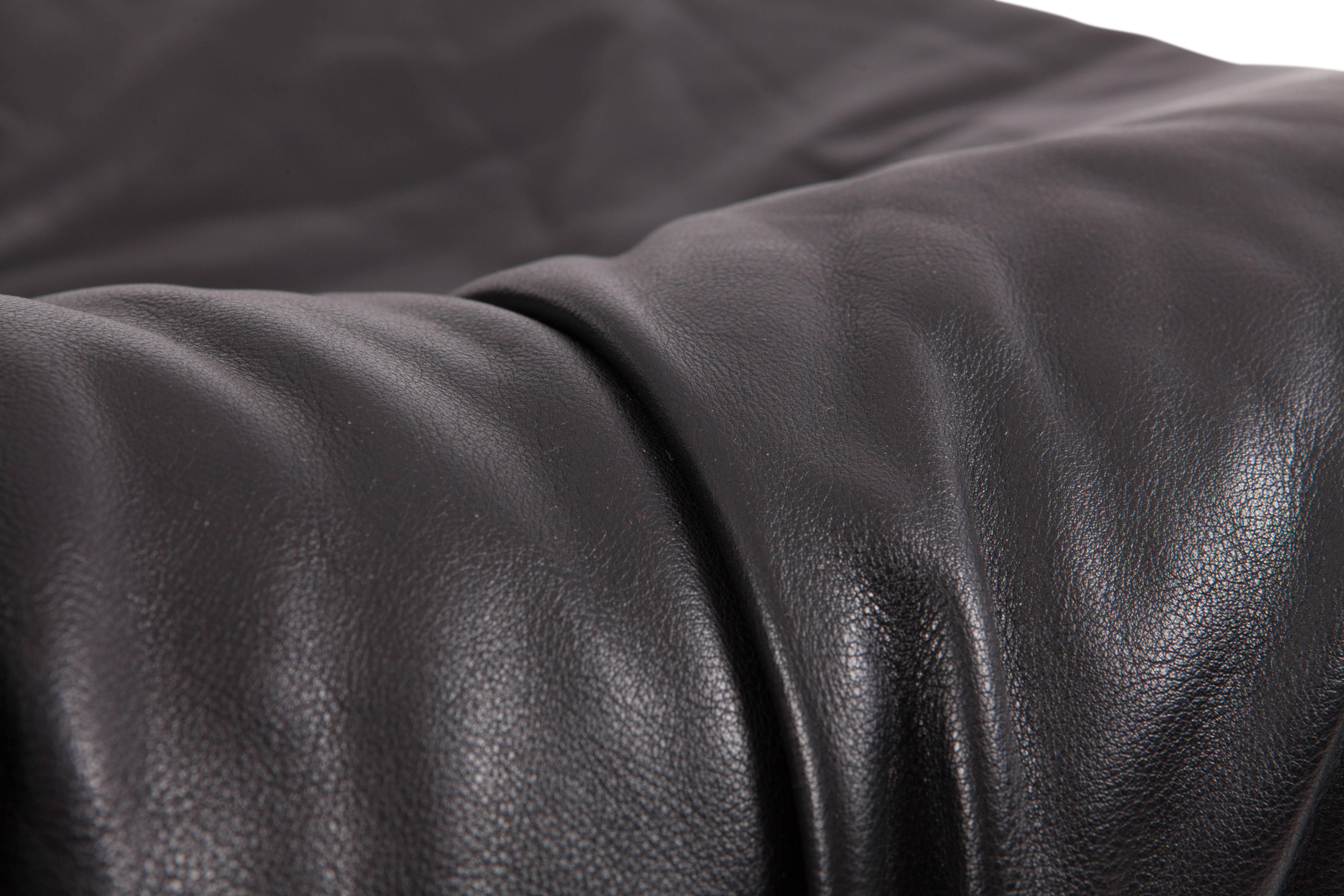 De Sede DS 41 Lounge Chair in High Quality Black Leather 5