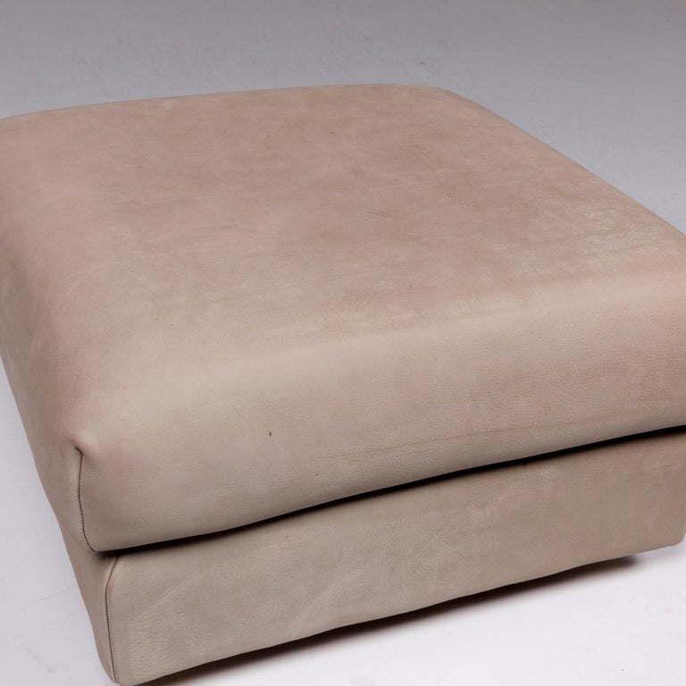 Lederhocker Braun - Arhouou