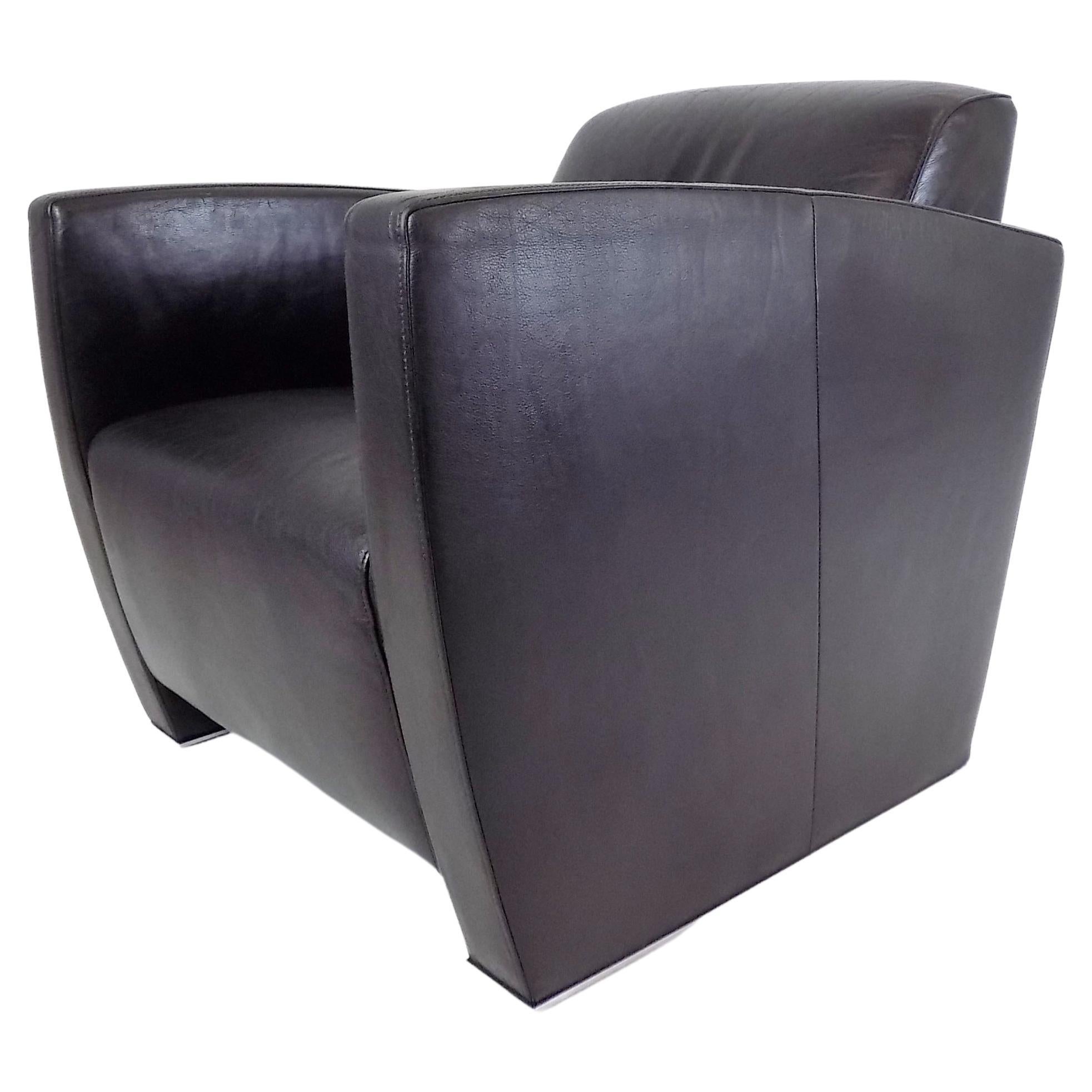 De Sede DS 420 leather armchair by Jean-Pierre Dovat
