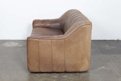De Sede DS 44 2-Seat Sofa in Buffalo Leather, Switzerland, 1970s