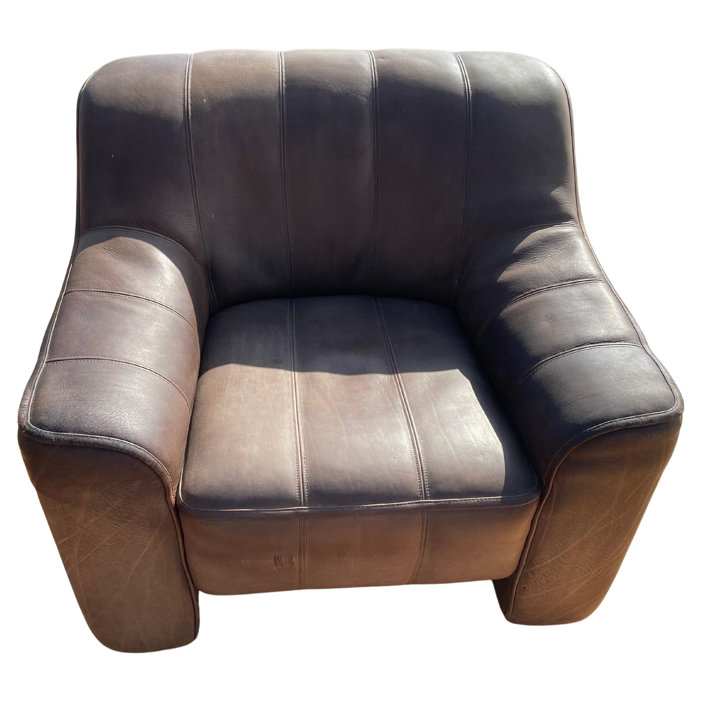 De Sede DS-44 One Seat Leather Chair