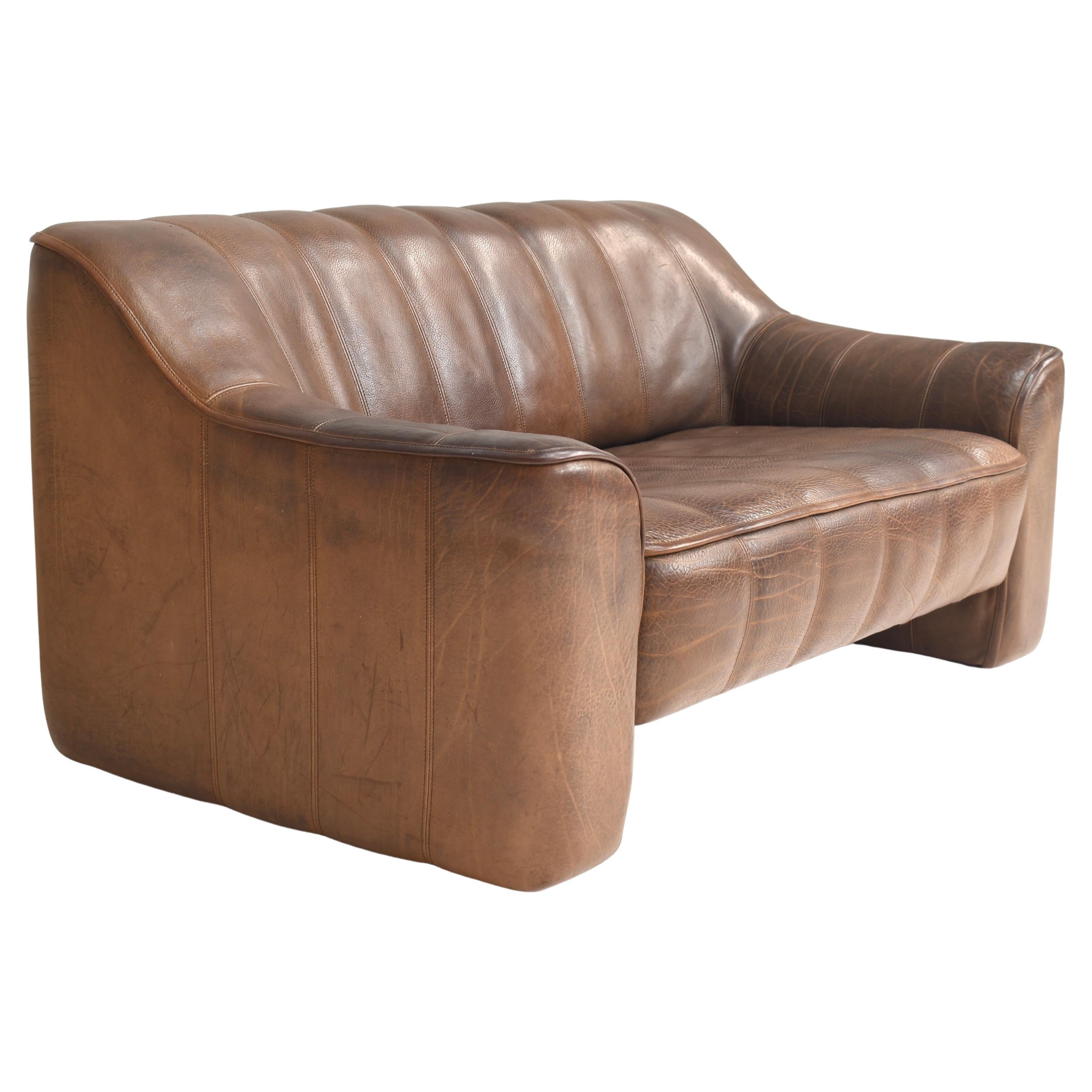 De Sede DS-44 two seat sofa in Tan Buffalo leather – Switzerland, 1970s