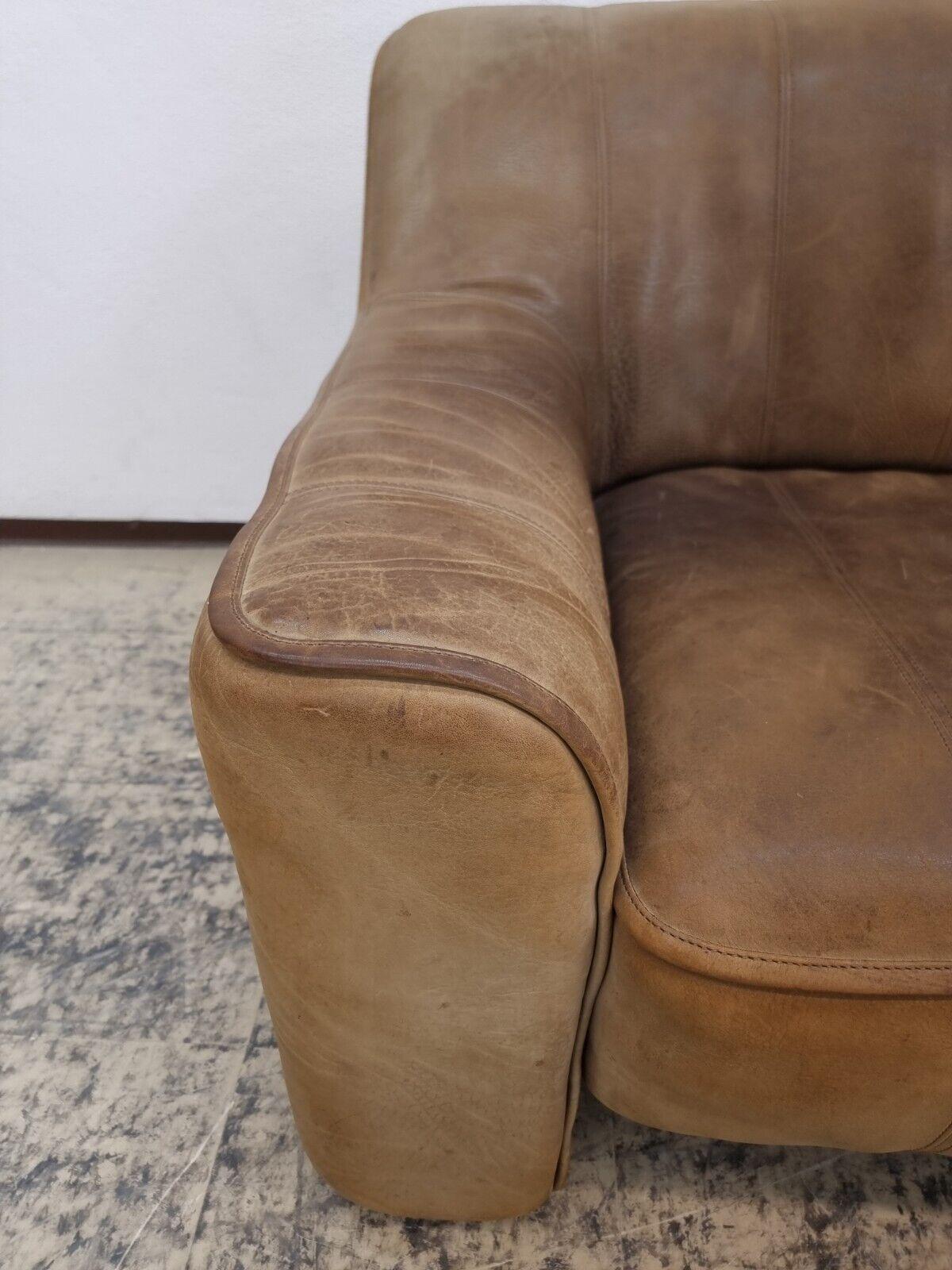 De Sede ds 44 Zweisitzer #2 Designersofa Echtledersofa sofá WK Wohnen en venta 3