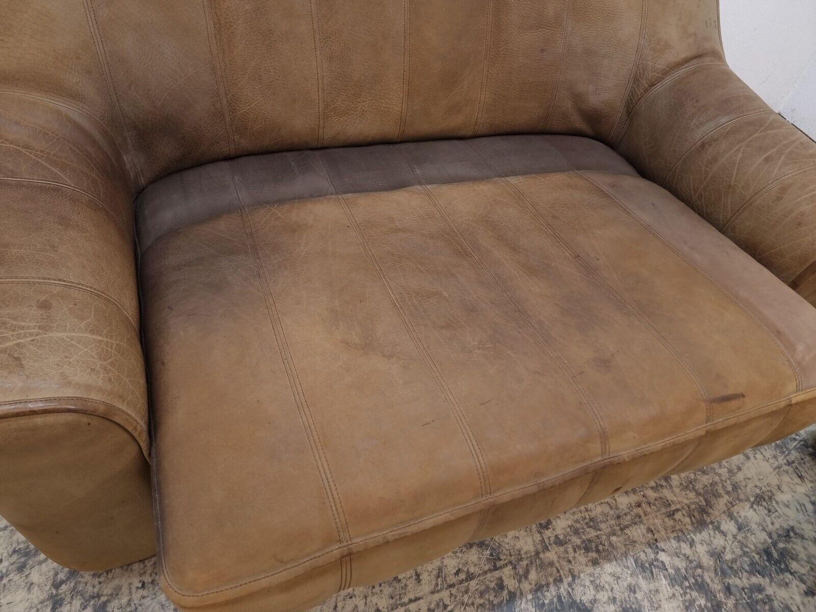 De Sede ds 44 Zweisitzer #2 Designersofa Echtledersofa sofá WK Wohnen en venta 4