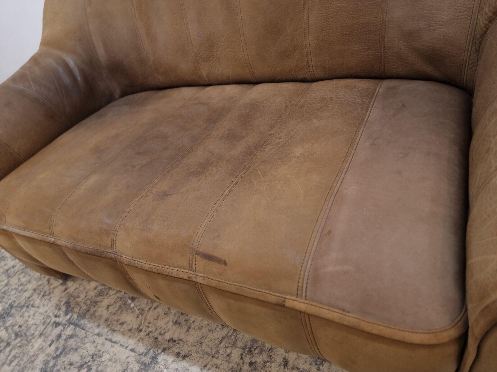 De Sede ds 44 Zweisitzer #2 Designersofa Echtledersofa sofá WK Wohnen Suizo en venta