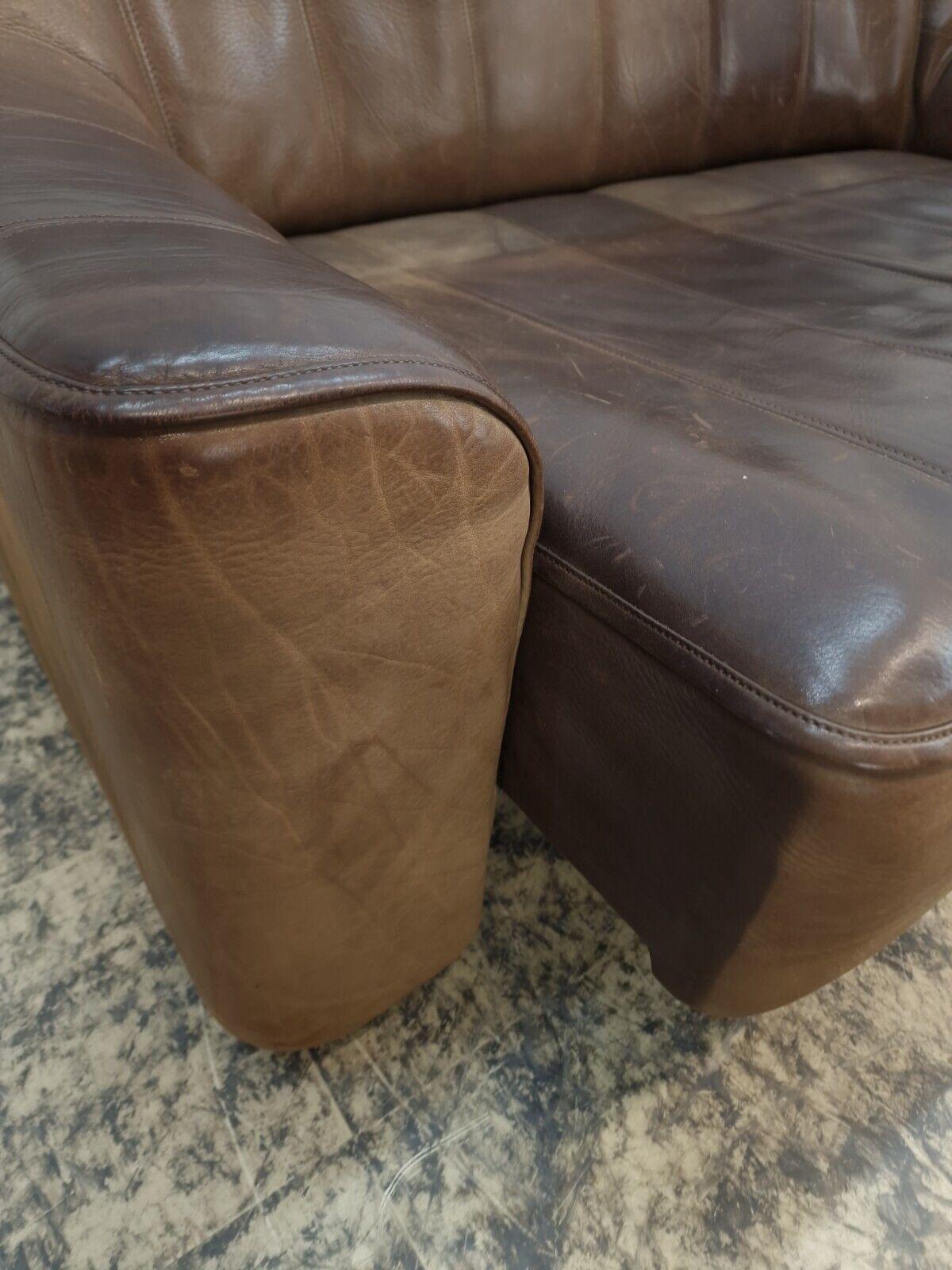 Cuir De Sede ds 44 Zweisitzer #3 Designersofa Echtledersofa couch WK Wohnen en vente