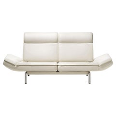 De Sede DS-450/02 Sofa mit cremefarbener Polsterung von Thomas Althaus