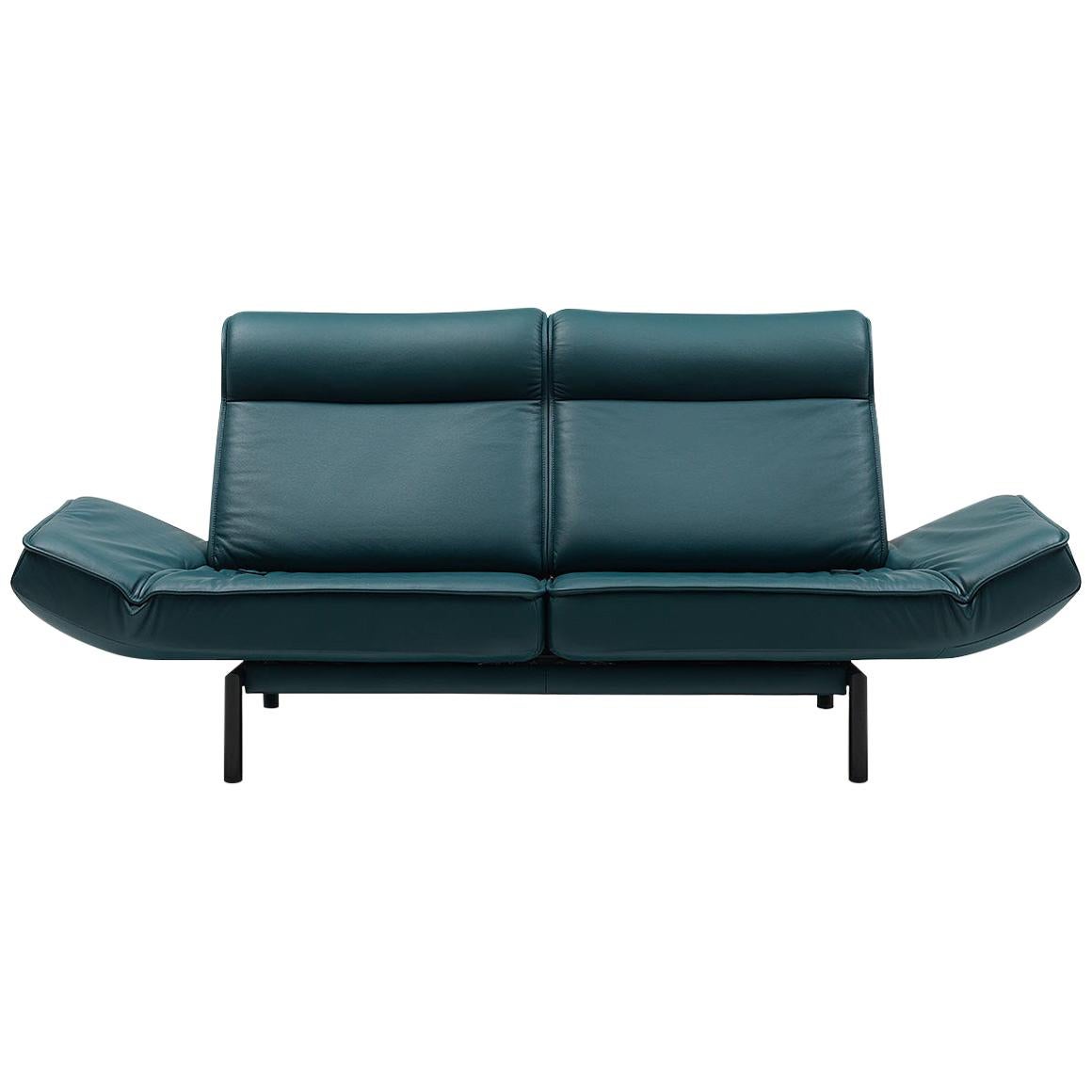 De Sede DS-450/02 Sofa in Petrol Upholstery by Thomas Althaus For Sale