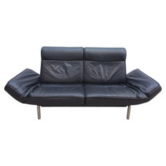 De Sede Ds 450 Black Sofa Leather