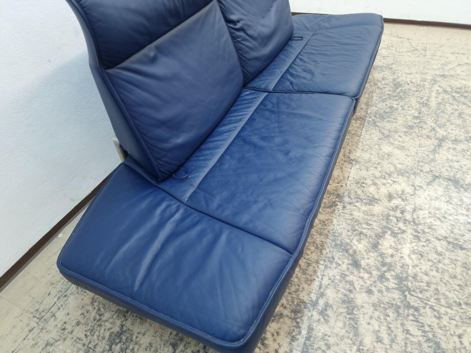 De Sede Ds 450 Blau Funktion Canapé  Verstellbar Wohnzimmer Bon état - En vente à Garching a. d. Alz, DE