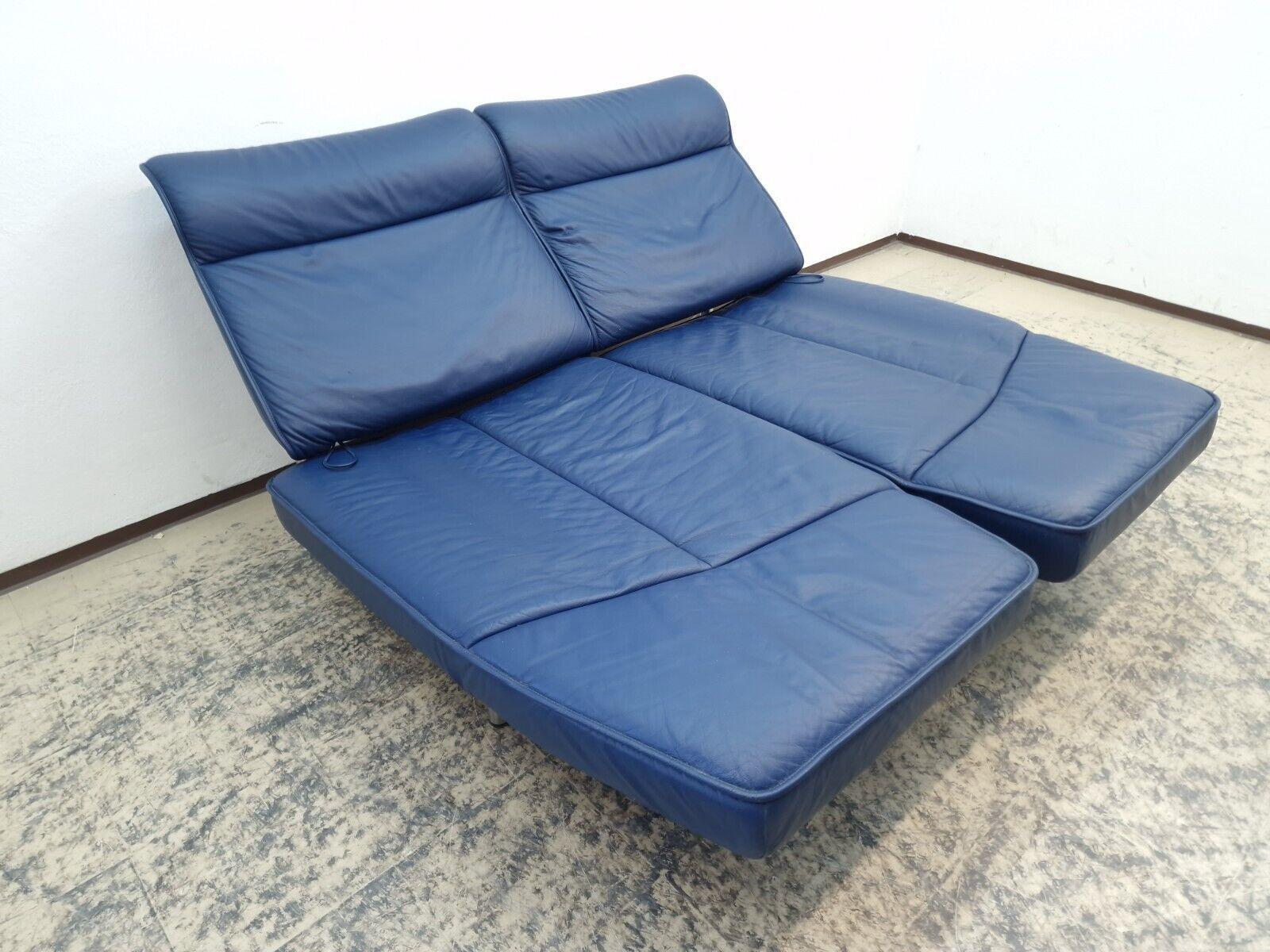 De Sede Ds 450 Blau Funktion Canapé  Verstellbar Wohnzimmer en vente 2