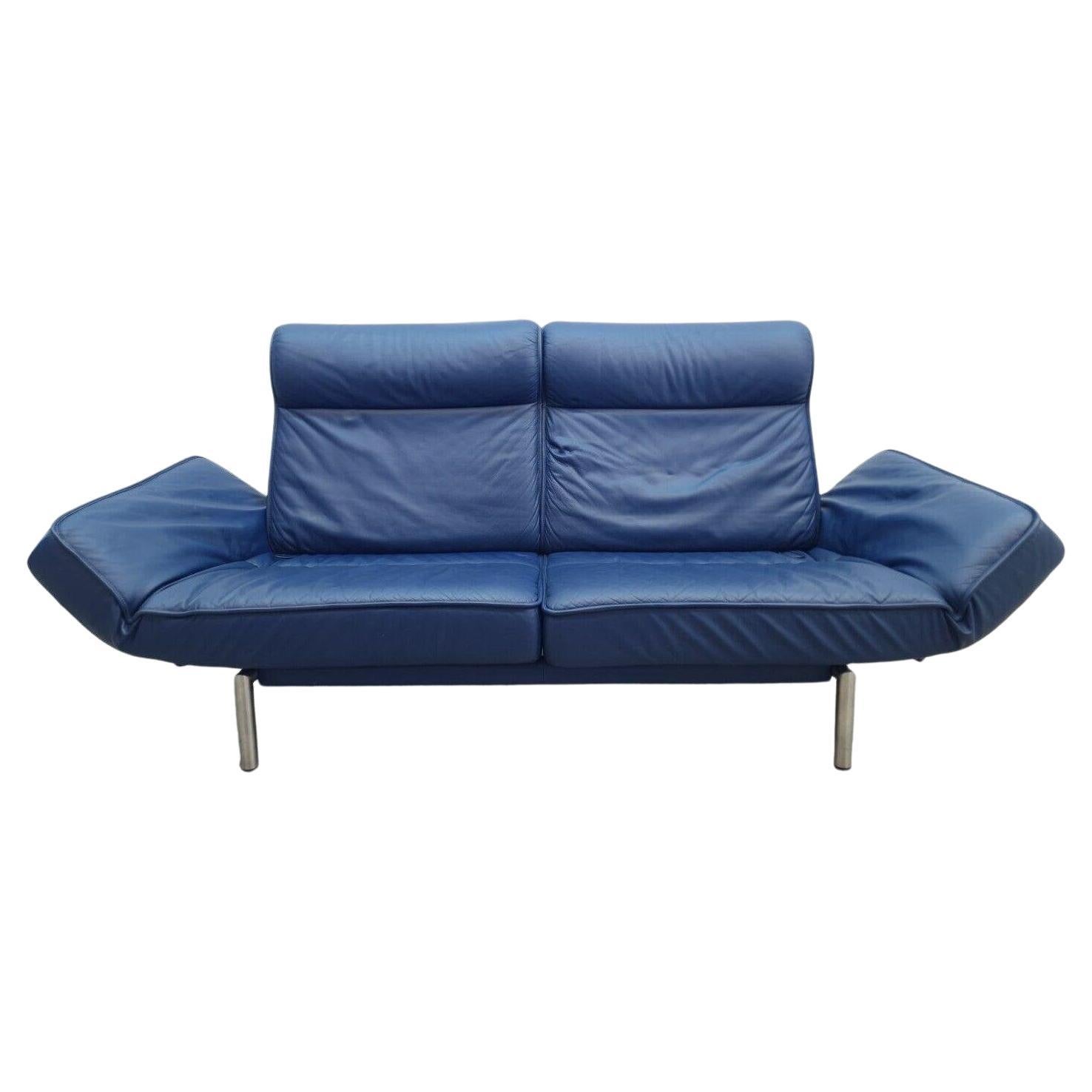 De Sede Ds 450 Blau Funktion Sofa  Verstellbar Wohnzimmer
