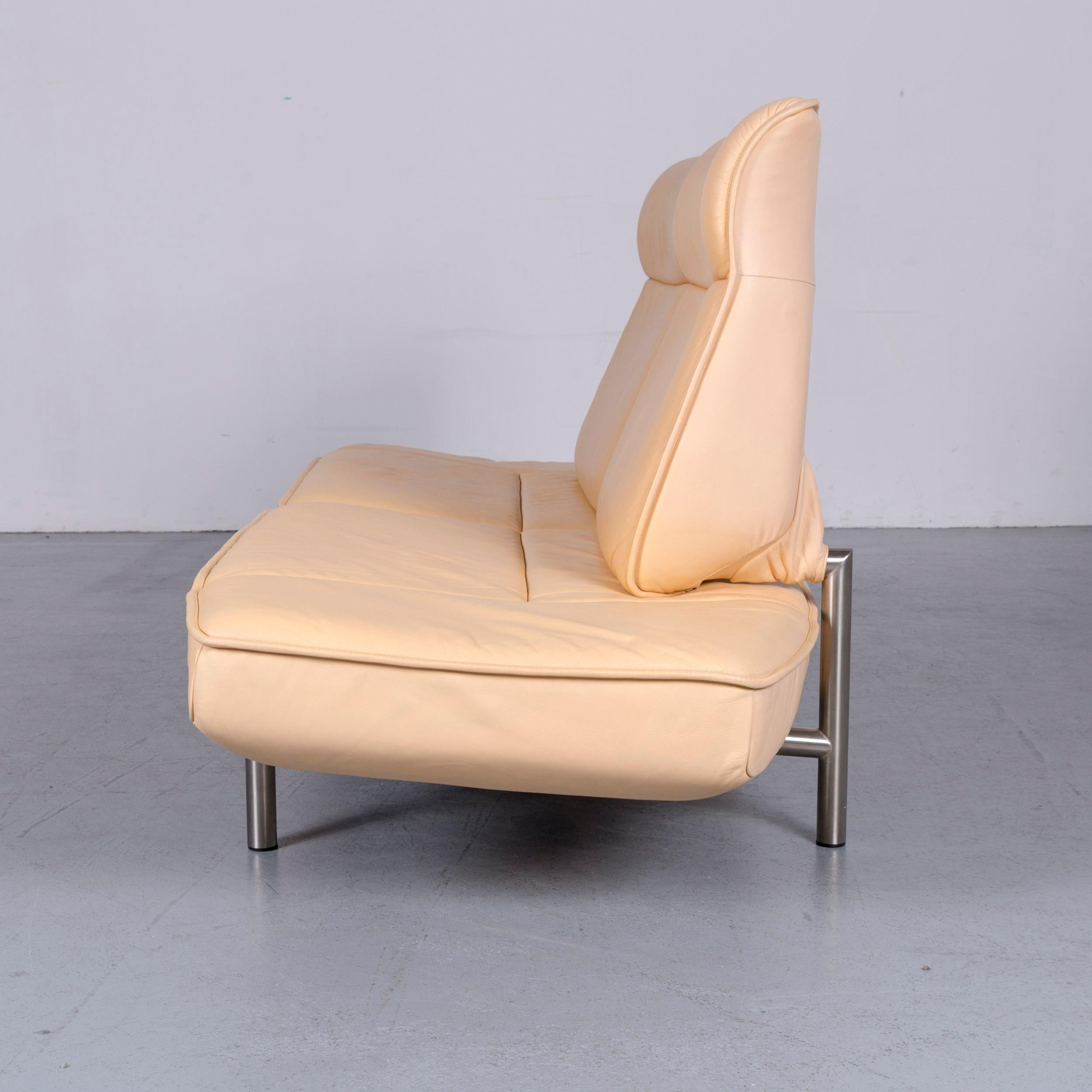 De Sede DS 450 Divano in pelle di design Beige Divano in vera pelle Funzione 8