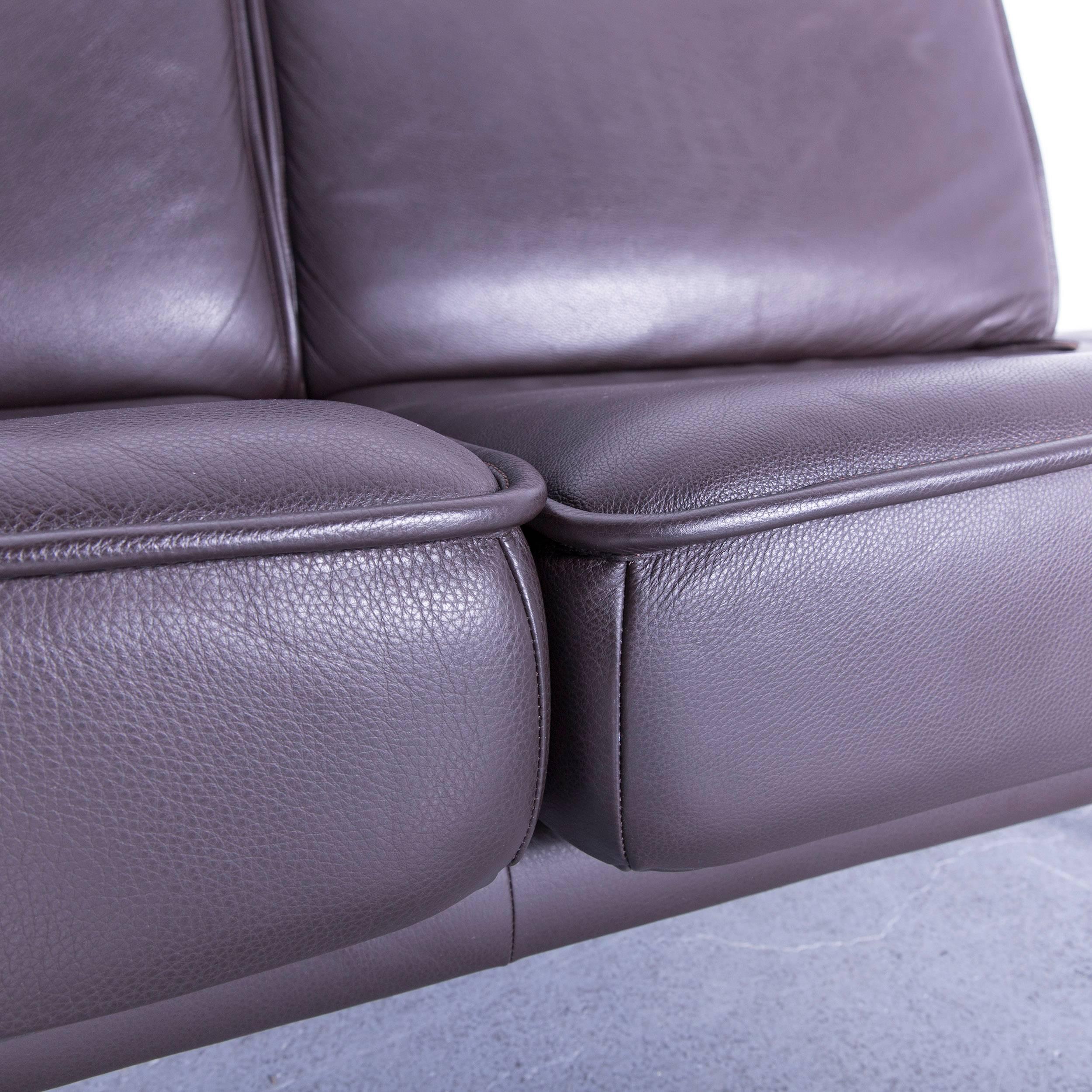 De Sede DS 450 Leather Sofa Brown Two-Seat 1