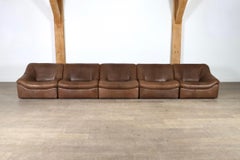 De Sede DS-46 aus hellbraunem Büffelnackenleder, Schweiz, 1970er Jahre