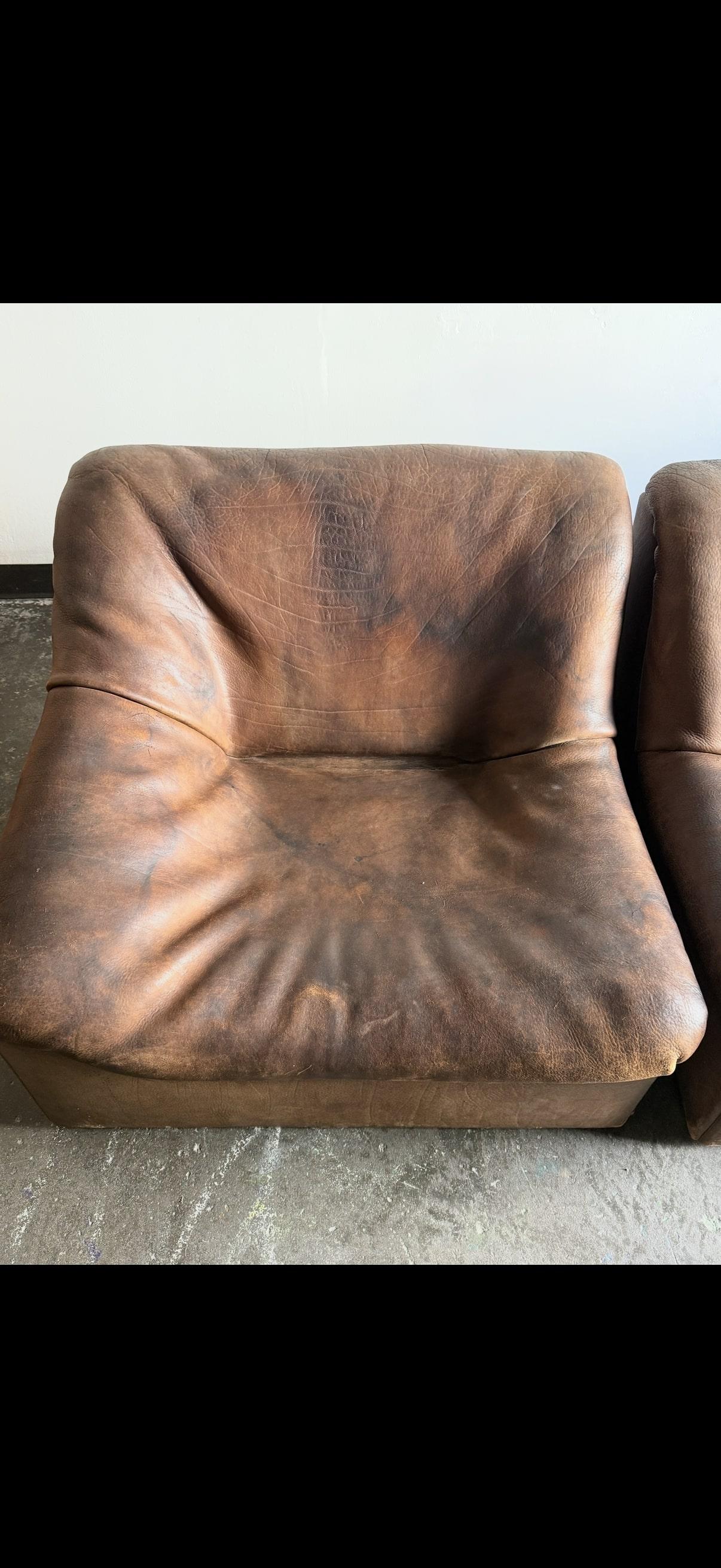 De Sede DS-46 Sofá modular, 3x unidades Escandinavo moderno