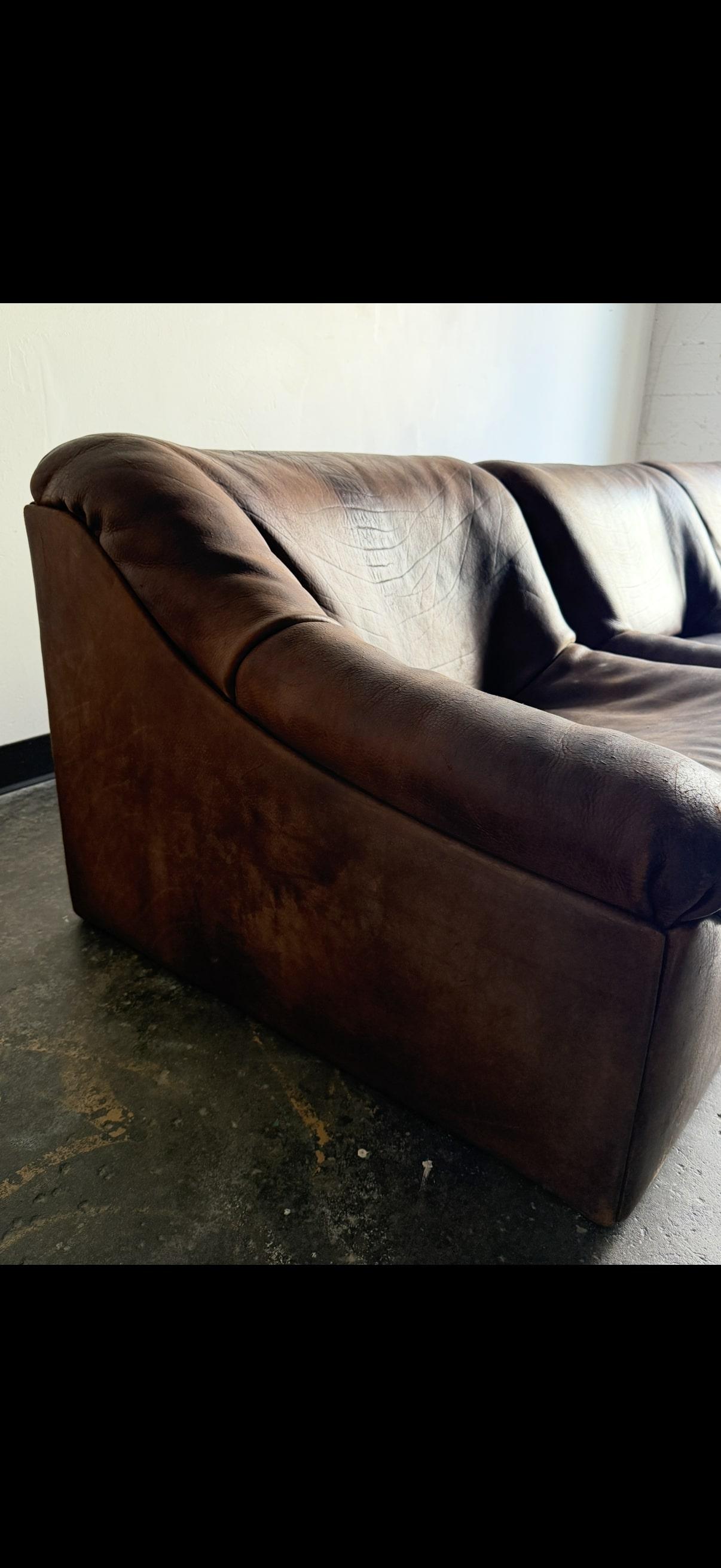 De Sede DS-46 Sofá modular, 3x unidades siglo XX