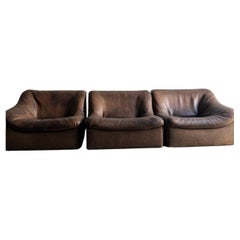 Used De Sede DS-46 Modular sofa, 3x units