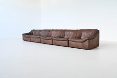 De Sede DS 46 modulares Sofa braun Büffelleder Schweiz 1960
