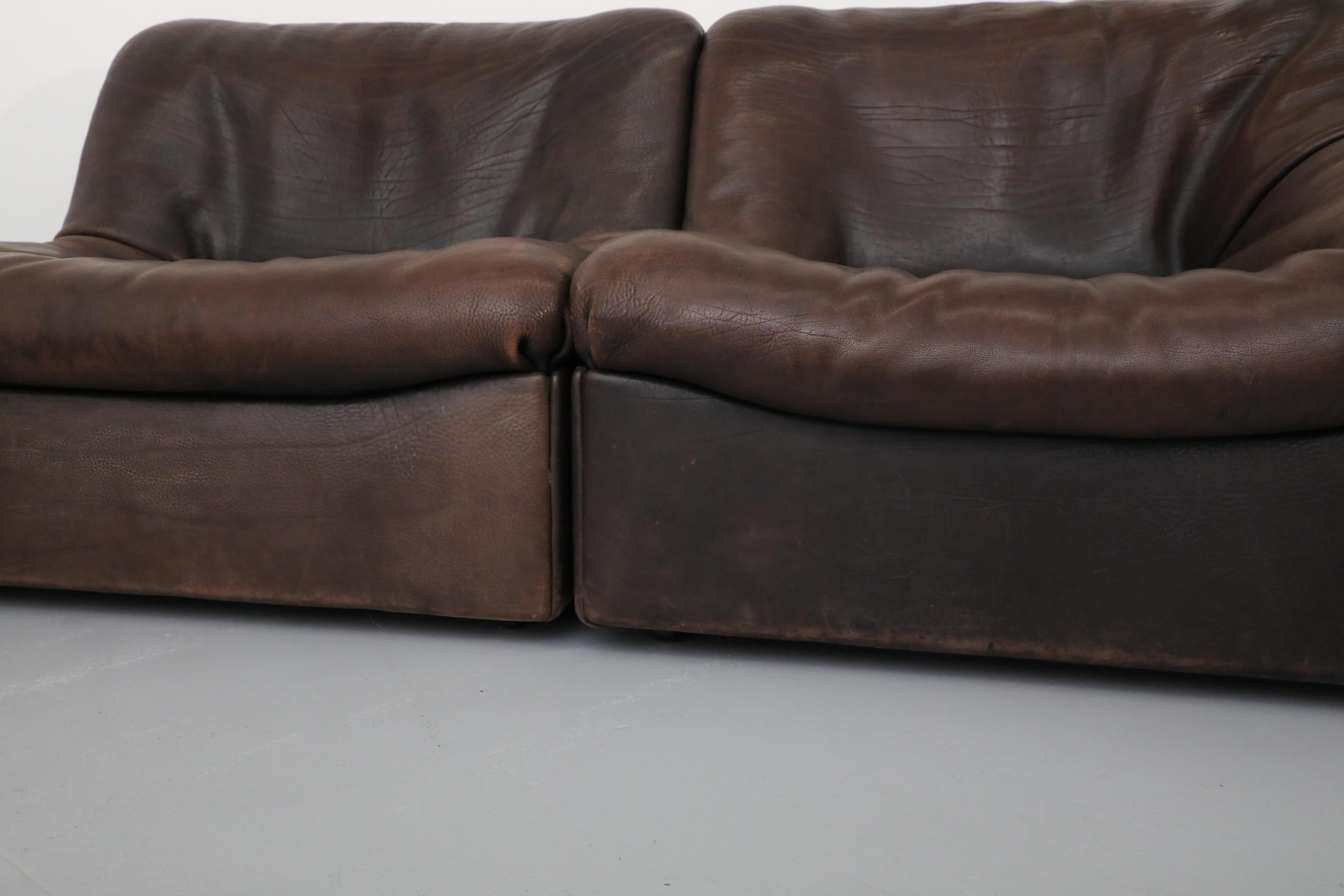 Modulares Sofa „DS-46“ von De Sede, Schweiz 1970er Jahre im Angebot 4