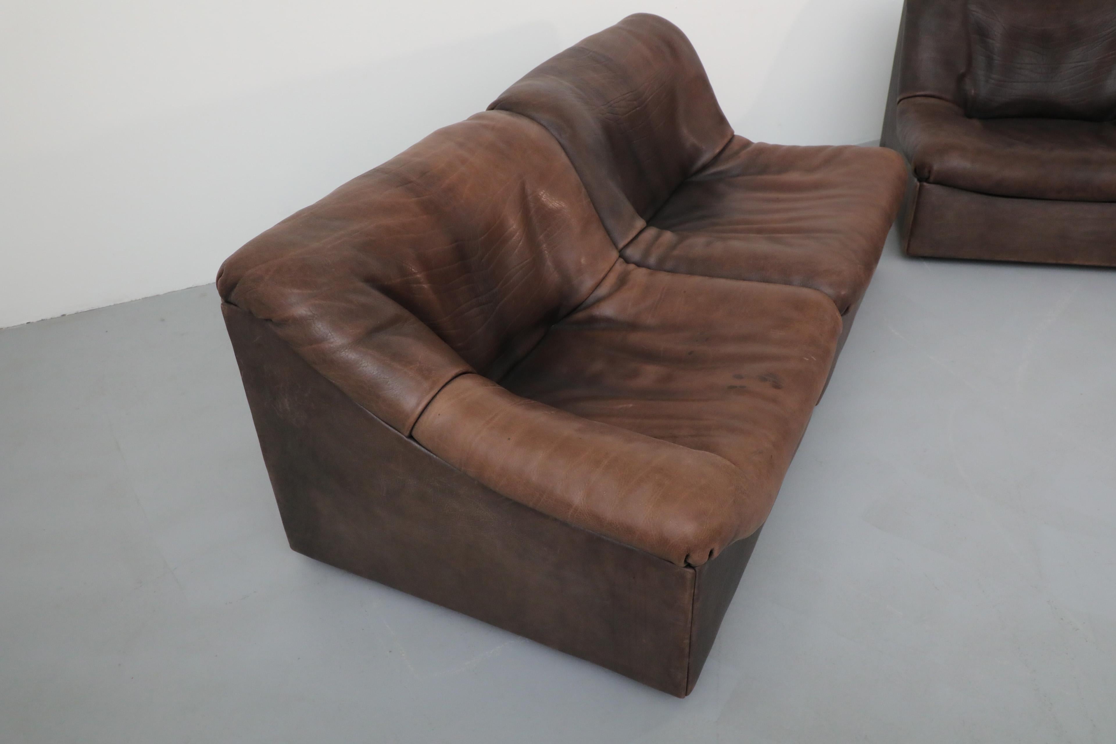Modulares Sofa „DS-46“ von De Sede, Schweiz 1970er Jahre im Zustand „Gut“ im Angebot in Los Angeles, CA