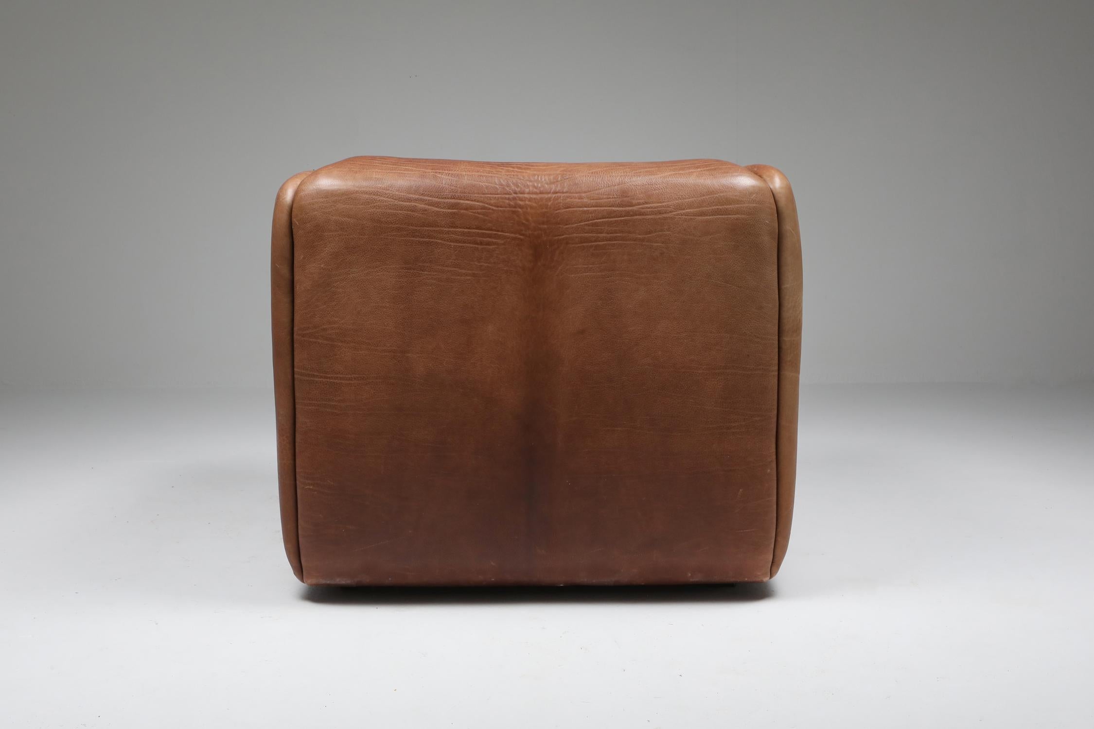 De Sede DS 47 Brown Leather Armchair 2