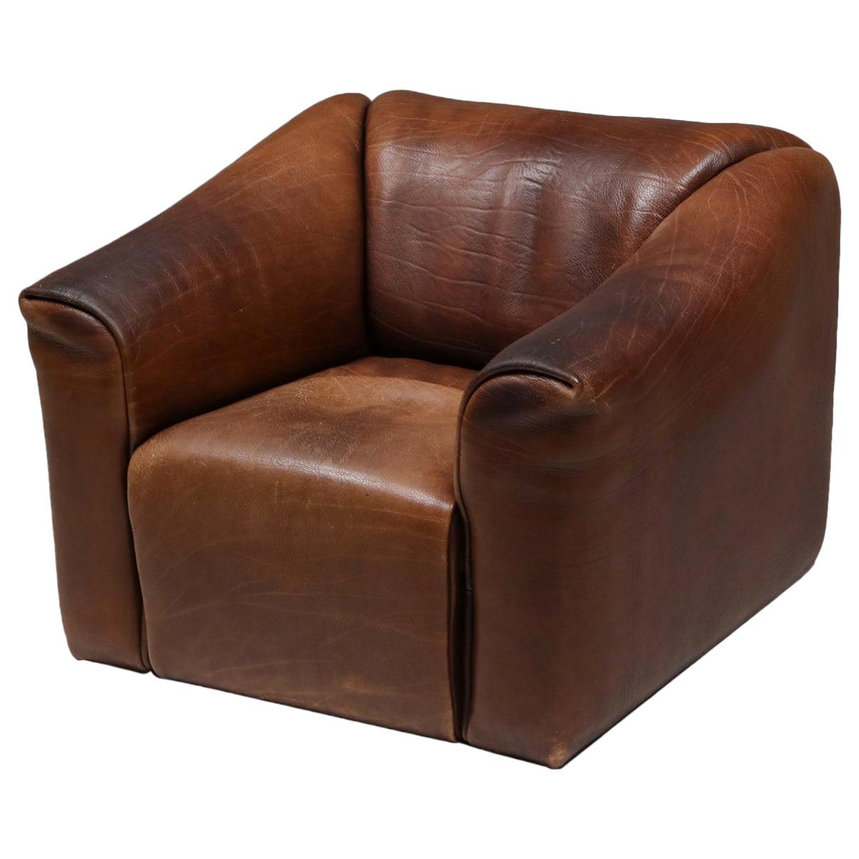 De Sede DS 47 Brown Leather Armchair