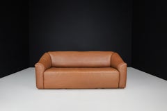 De Sede Ds-47 Brown Neck Leather Sofa from Switzerland, 1970s