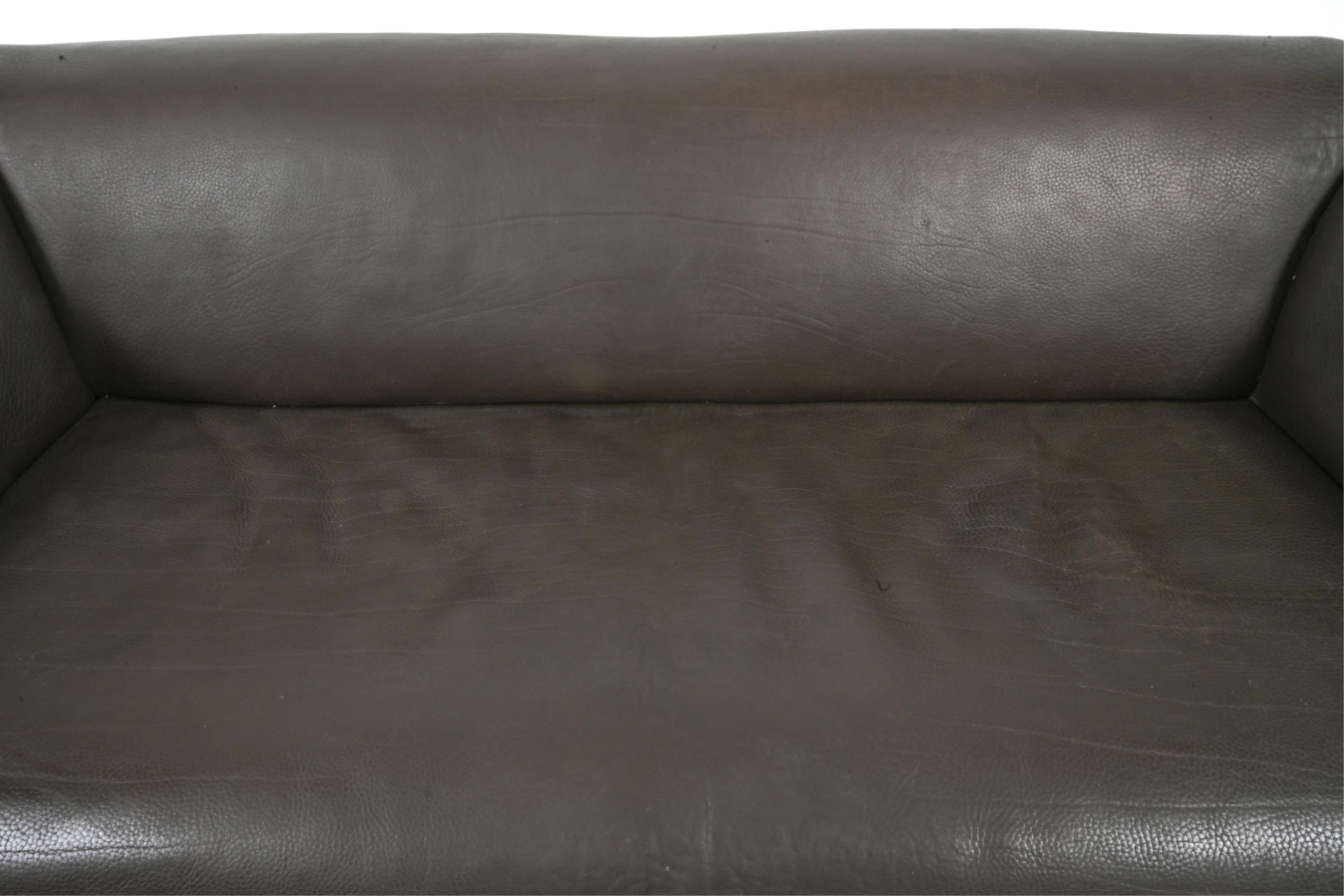 Canapé De Sede DS-47 en cuir de buffle des années 1970 en vente 3