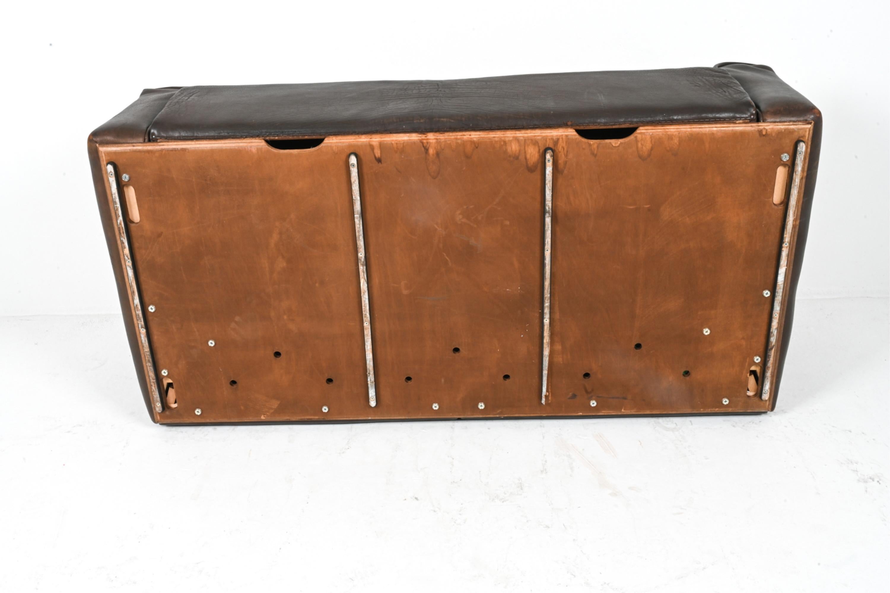Canapé De Sede DS-47 en cuir de buffle des années 1970 en vente 4