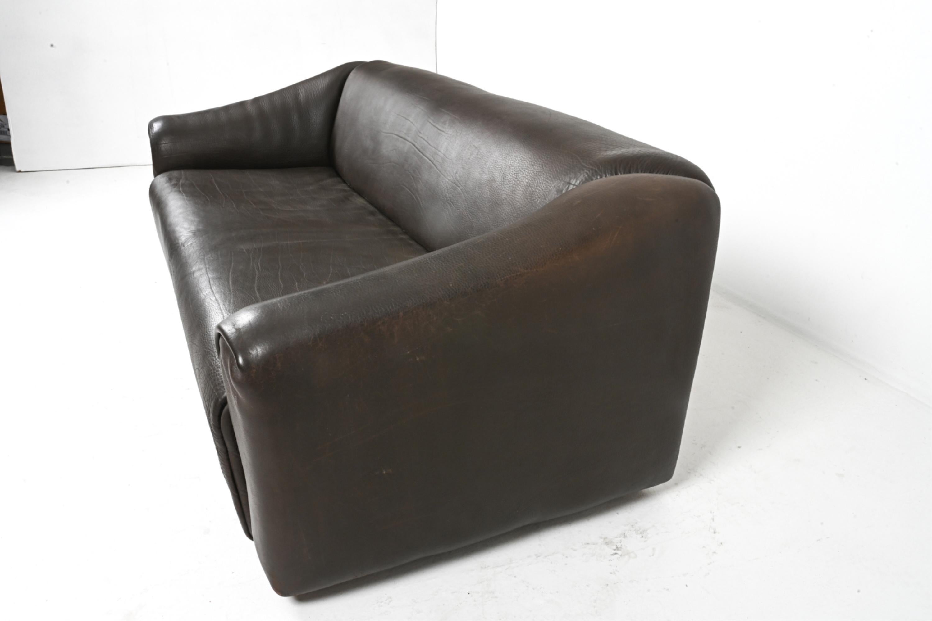 20ième siècle Canapé De Sede DS-47 en cuir de buffle des années 1970 en vente