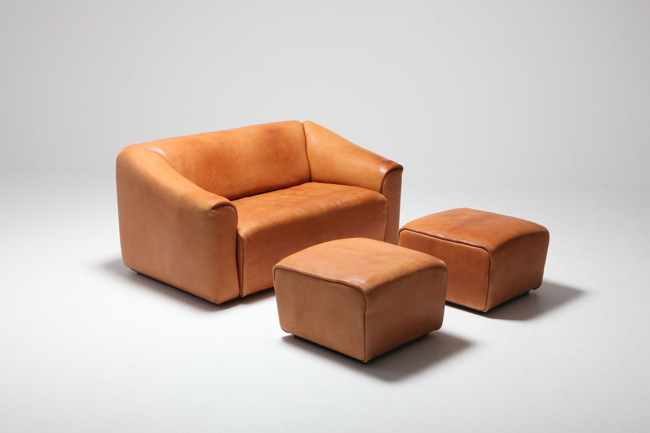De Sede DS 47 Cognac Leather Sofa 8